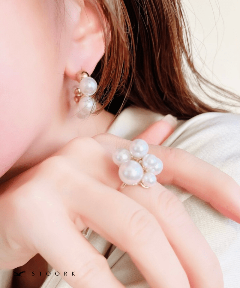 Pearl Bubble Ring - stoork