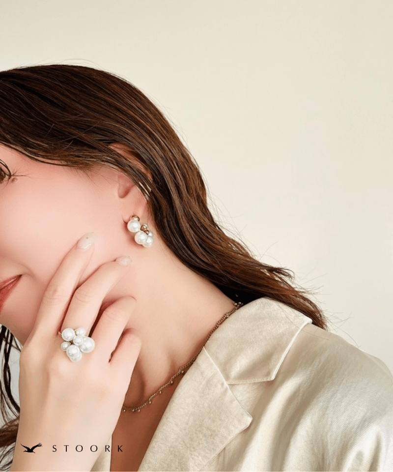 Pearl Bubble Ring - stoork