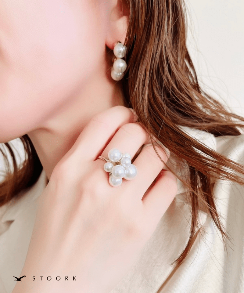 Pearl Bubble Ring - stoork