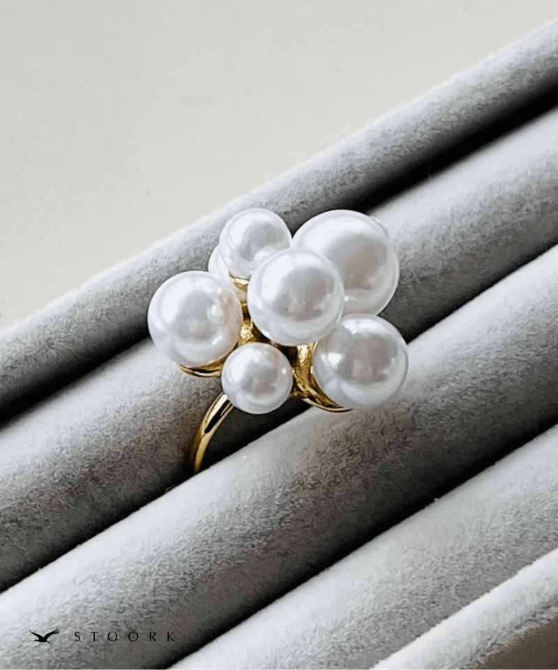 Pearl Bubble Ring - stoork