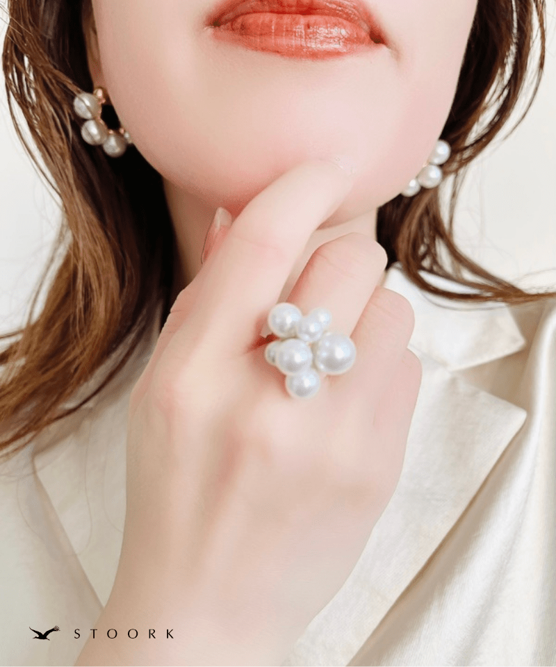 Pearl Bubble Ring - stoork