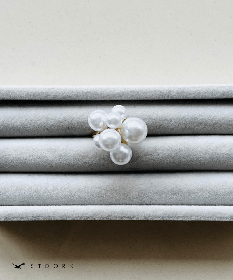 Pearl Bubble Ring - stoork