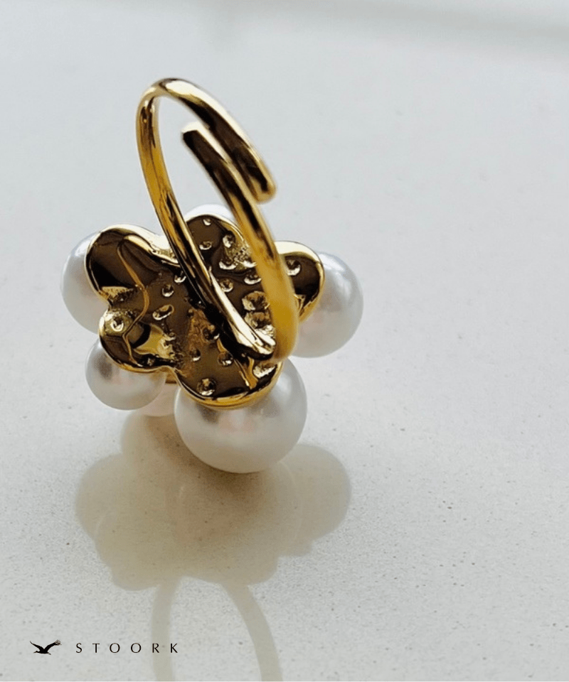 Pearl Bubble Ring - stoork