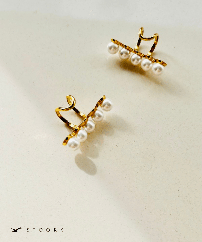 Pearl Line Ear Cuff - stoork