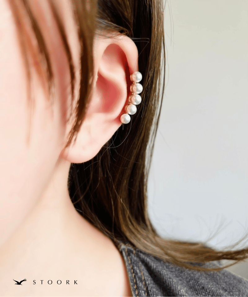 Pearl Line Ear Cuff - stoork