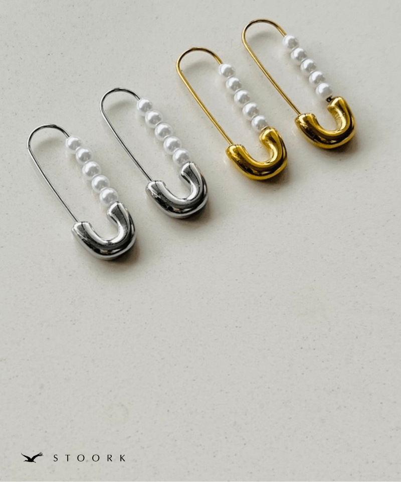 Pearl Pin Clip Pierce - stoork