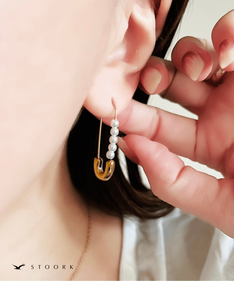 Pearl Pin Clip Pierce - stoork