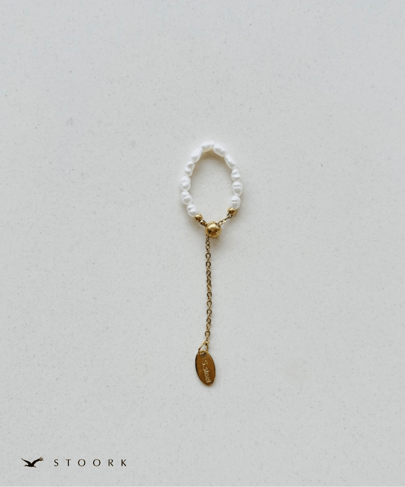 Pearl Slider Ring - stoork