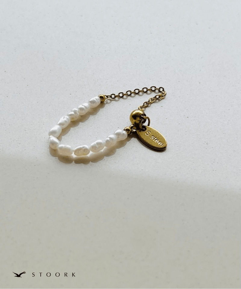 Pearl Slider Ring - stoork