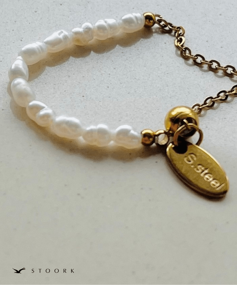 Pearl Slider Ring - stoork