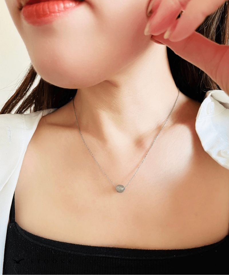 Petite Blue Gem Necklace - stoork