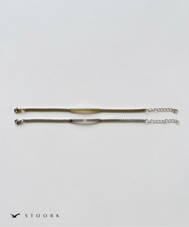 Plate Box Chain Bracelet - stoork