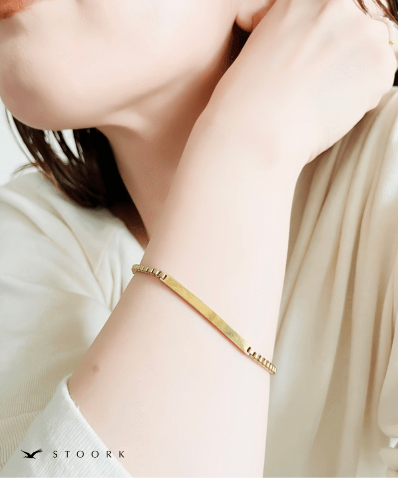 Plate Box Chain Bracelet - stoork