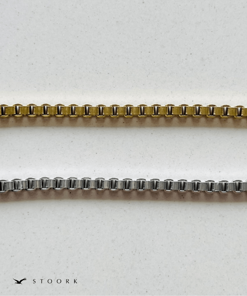 Plate Box Chain Bracelet - stoork