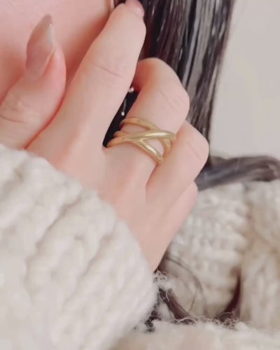 【再入荷】Multi Cross Ring