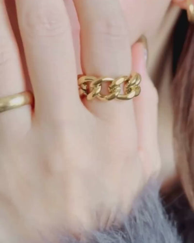 【再入荷】316L Chain Ring