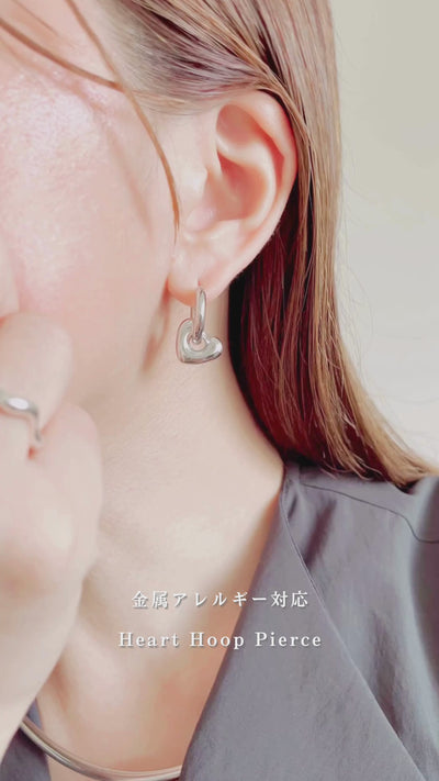 Heart Hoop Pierce