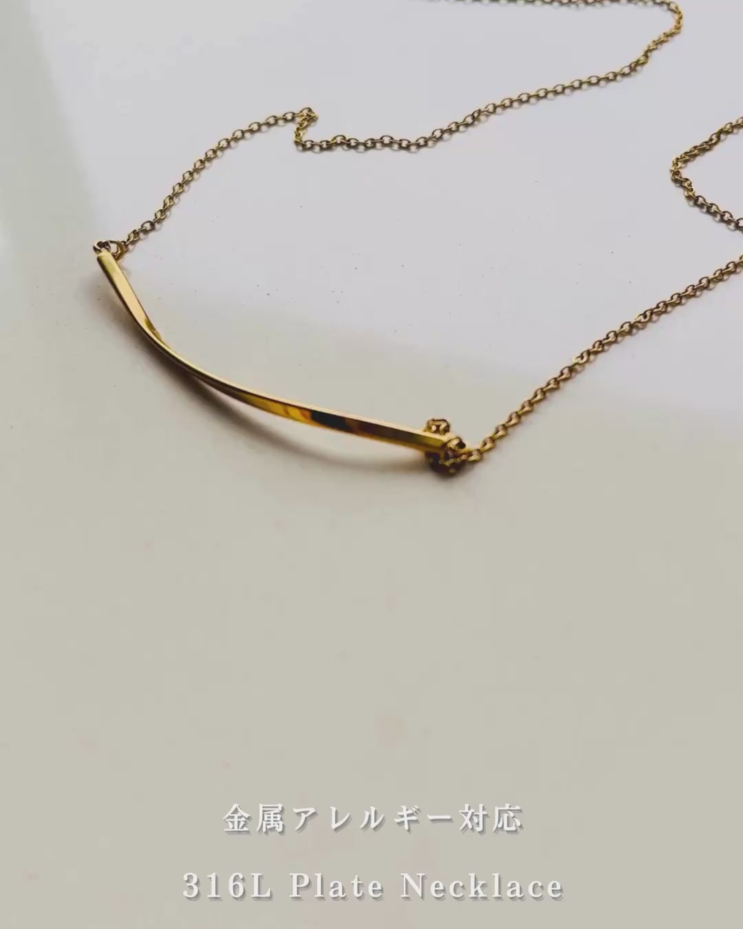 316L Plate Necklace