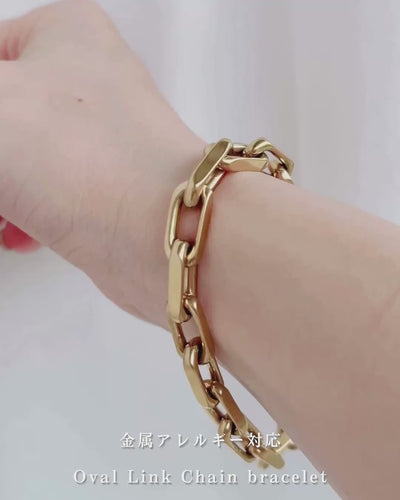 Oval Link Chain bracelet