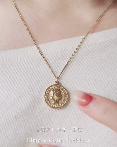 Simple Coin Necklace