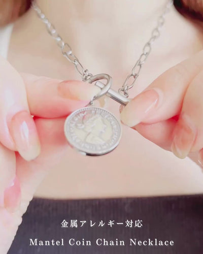 Mantel Coin Chain Necklace