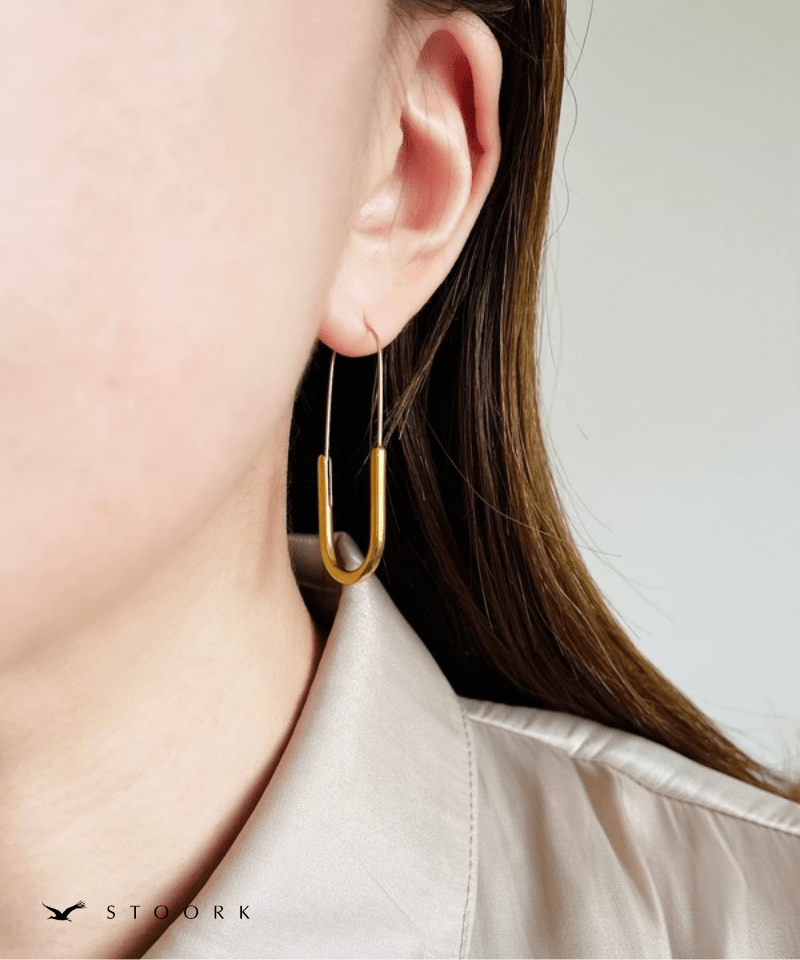 【再入荷】Rectangle Loop Pierce - stoork