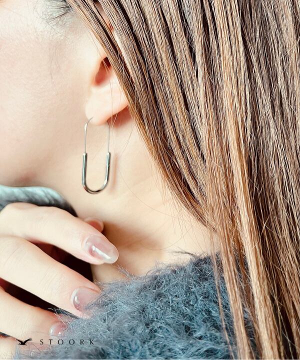 【再入荷】Rectangle Loop Pierce - stoork