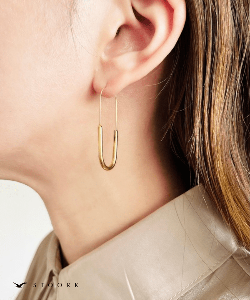 【再入荷】Rectangle Loop Pierce - stoork