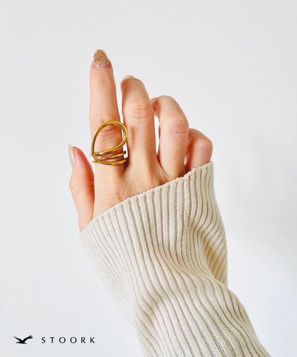 【再入荷】Round And Round Ring - stoork