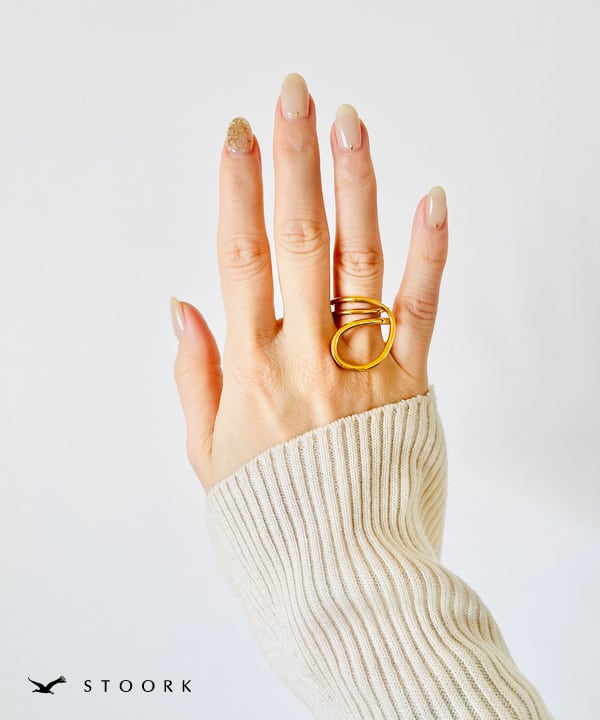 【再入荷】Round And Round Ring - stoork