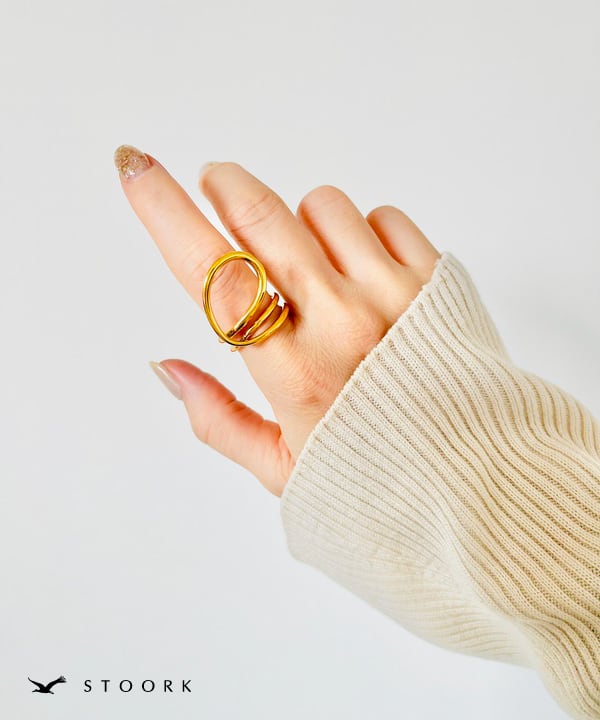 【再入荷】Round And Round Ring - stoork