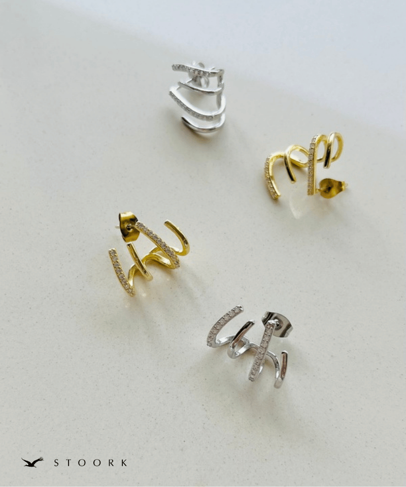 s925 4line Pierce - stoork