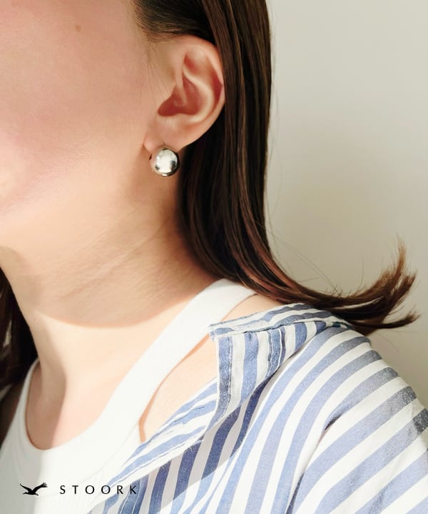 【再入荷】s925 Ball Pierce - stoork