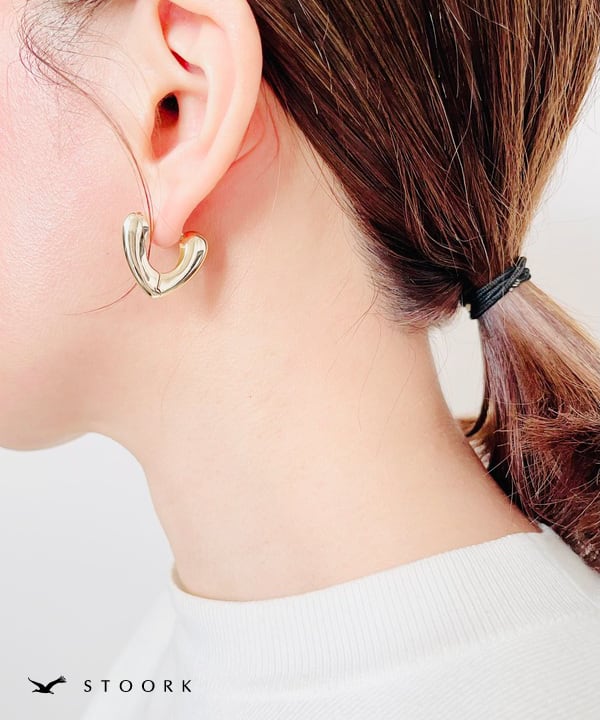 【再入荷】s925 Heart Pierce - stoork