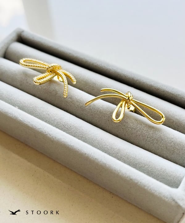 s925 Ribbon Pierce - stoork