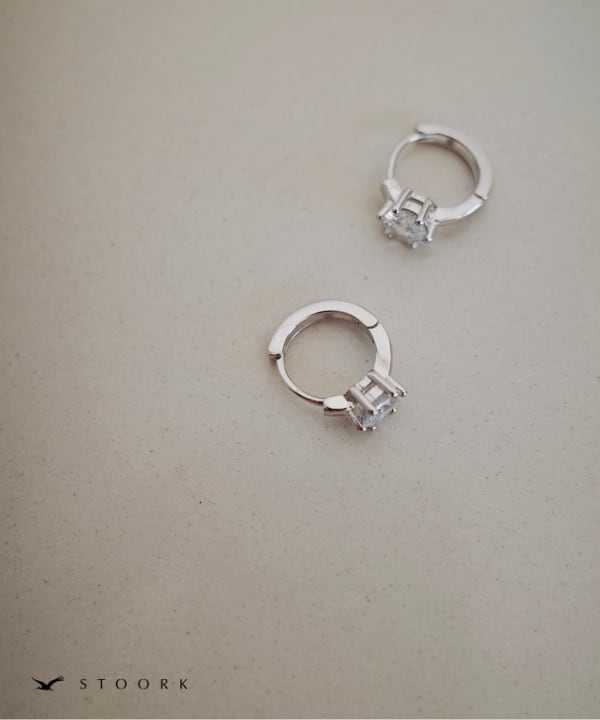 【再入荷】s925 Ring Hoop Pierce - stoork
