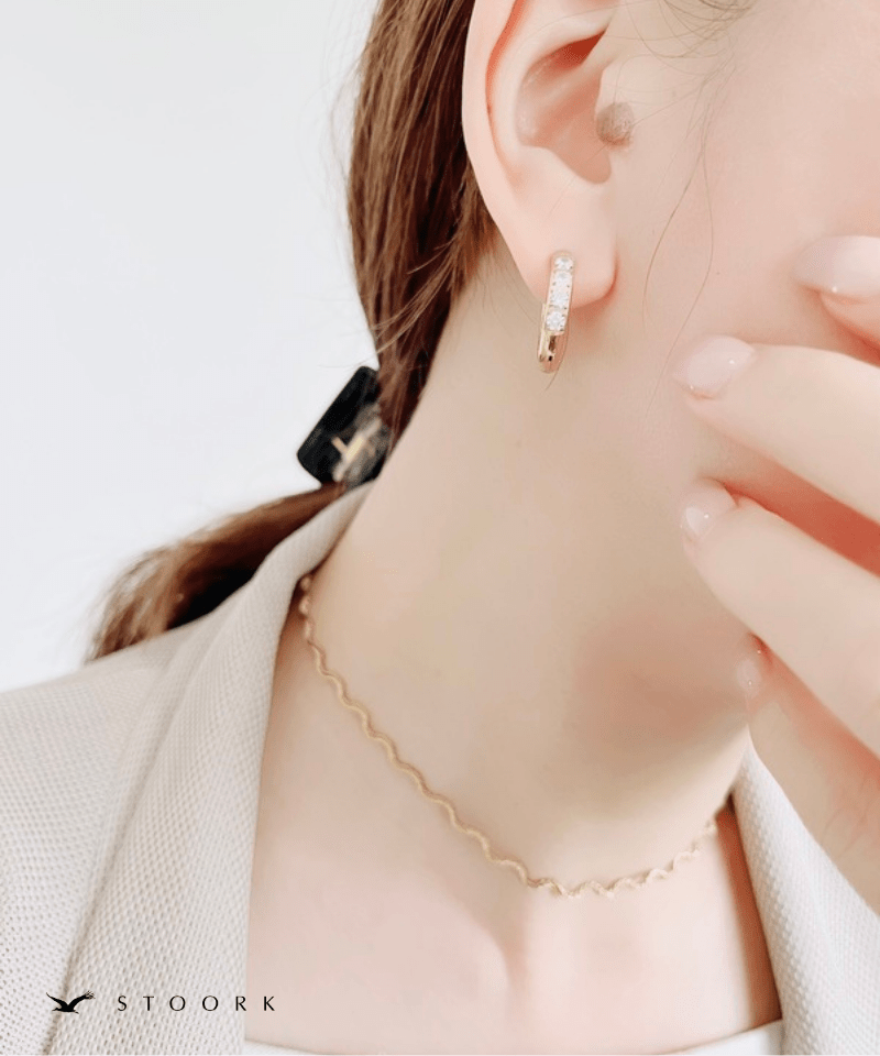 Shine Hoop Pierce | 金属アレルギー対応アクセサリー通販ショップ