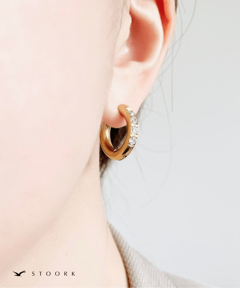 Shine Hoop Pierce | 金属アレルギー対応アクセサリー通販ショップ