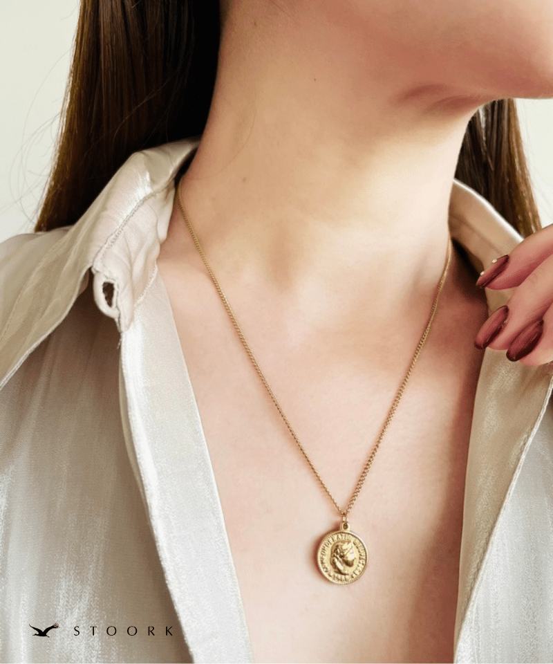 Simple Coin Necklace - stoork