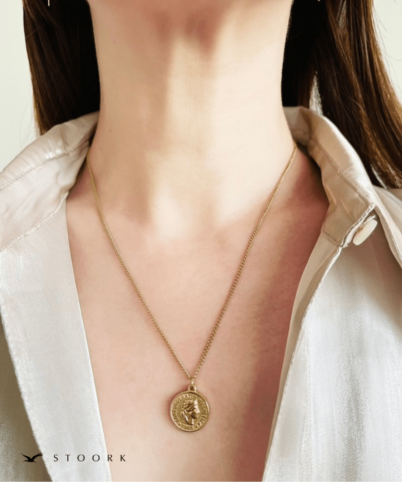 Simple Coin Necklace - stoork
