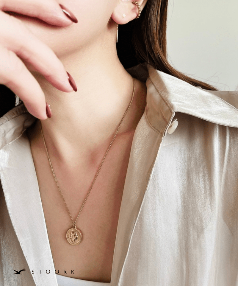 Simple Coin Necklace - stoork