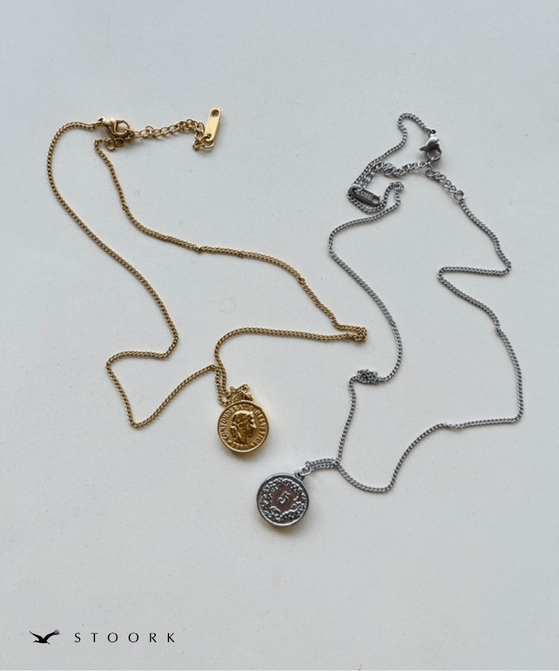 Simple Coin Necklace - stoork