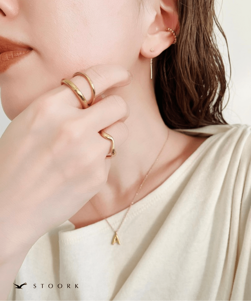 Simple Double Line Ring - stoork