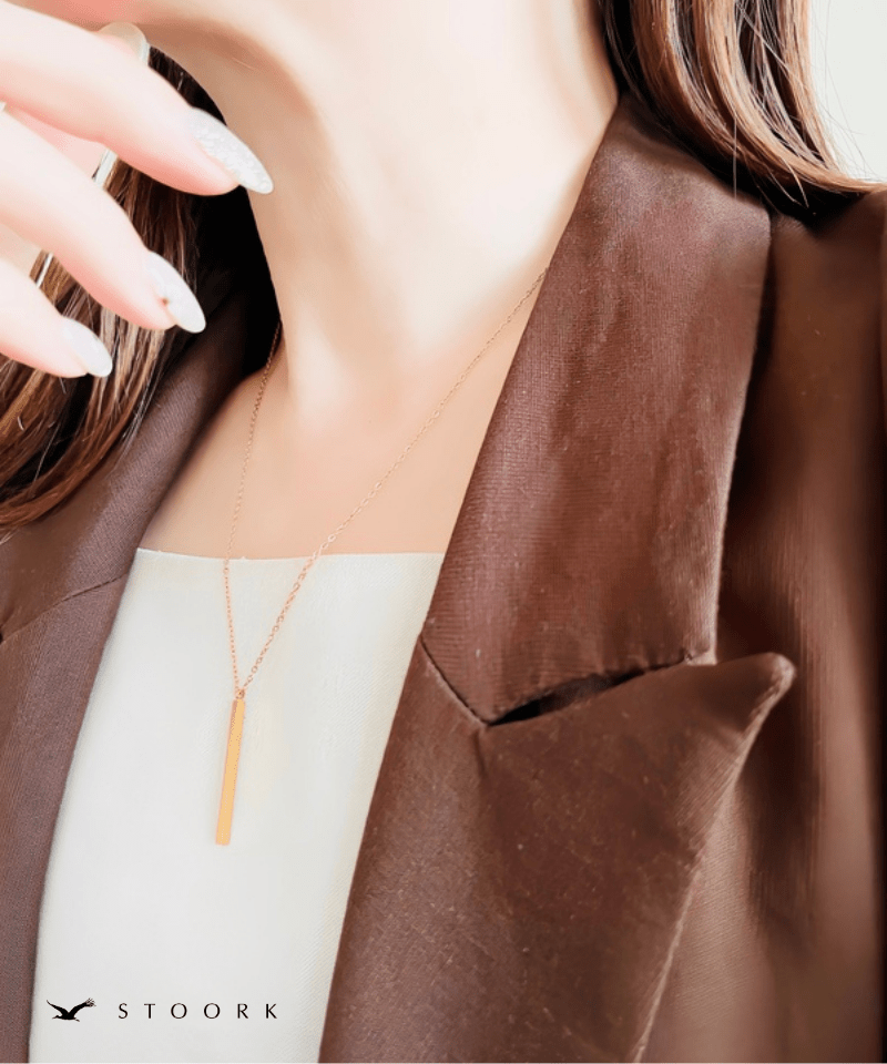 Skinny Pendant Necklace - stoork