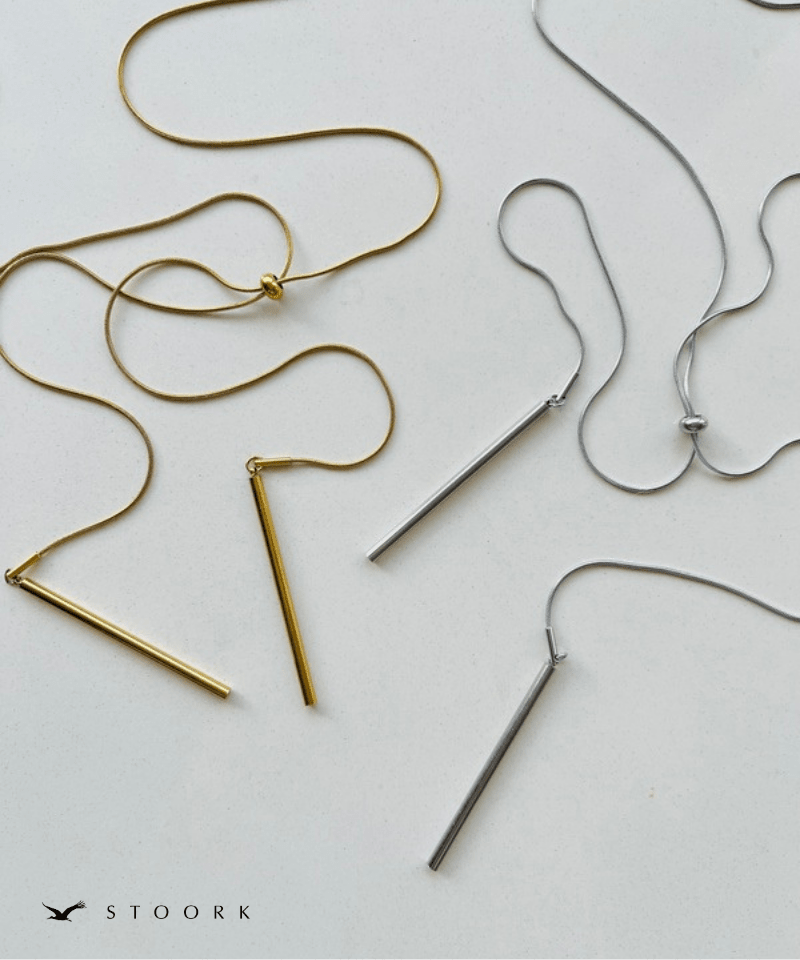 Slide Drop Chain Necklace - stoork