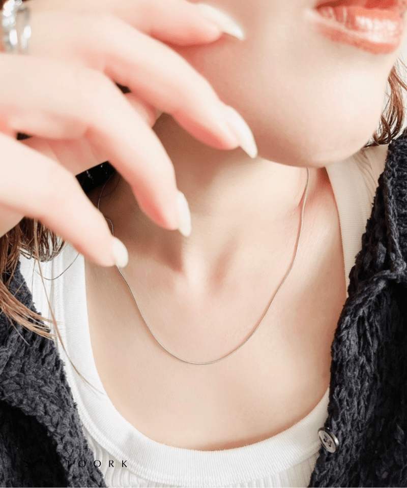 Slide Fit Snake Chain Necklace - stoork