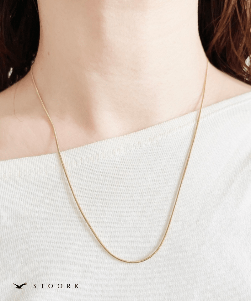 Slide Fit Snake Chain Necklace - stoork
