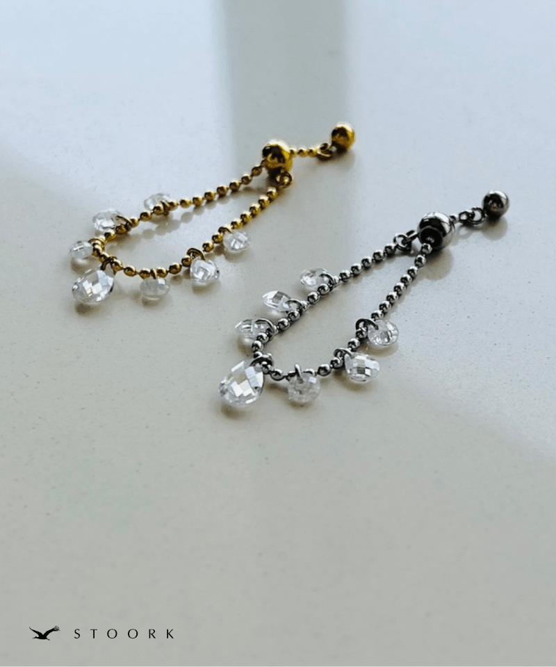 Slider Crystal Ring - stoork