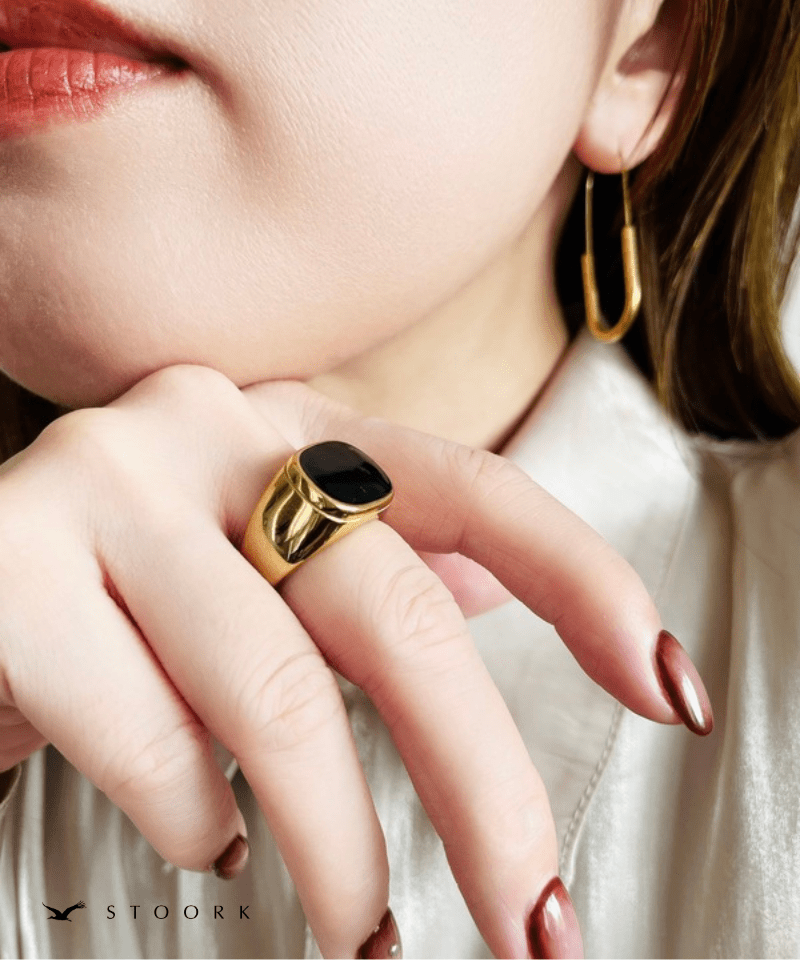 【再入荷】Square Top Ring - stoork