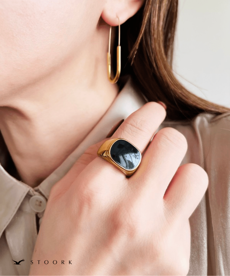 【再入荷】Square Top Ring - stoork